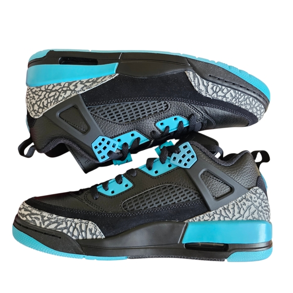 Jordan Spizike Low (Men's Size 11 US)Black/Wolf Grey/Gamma Blue - Picture 5 of 15